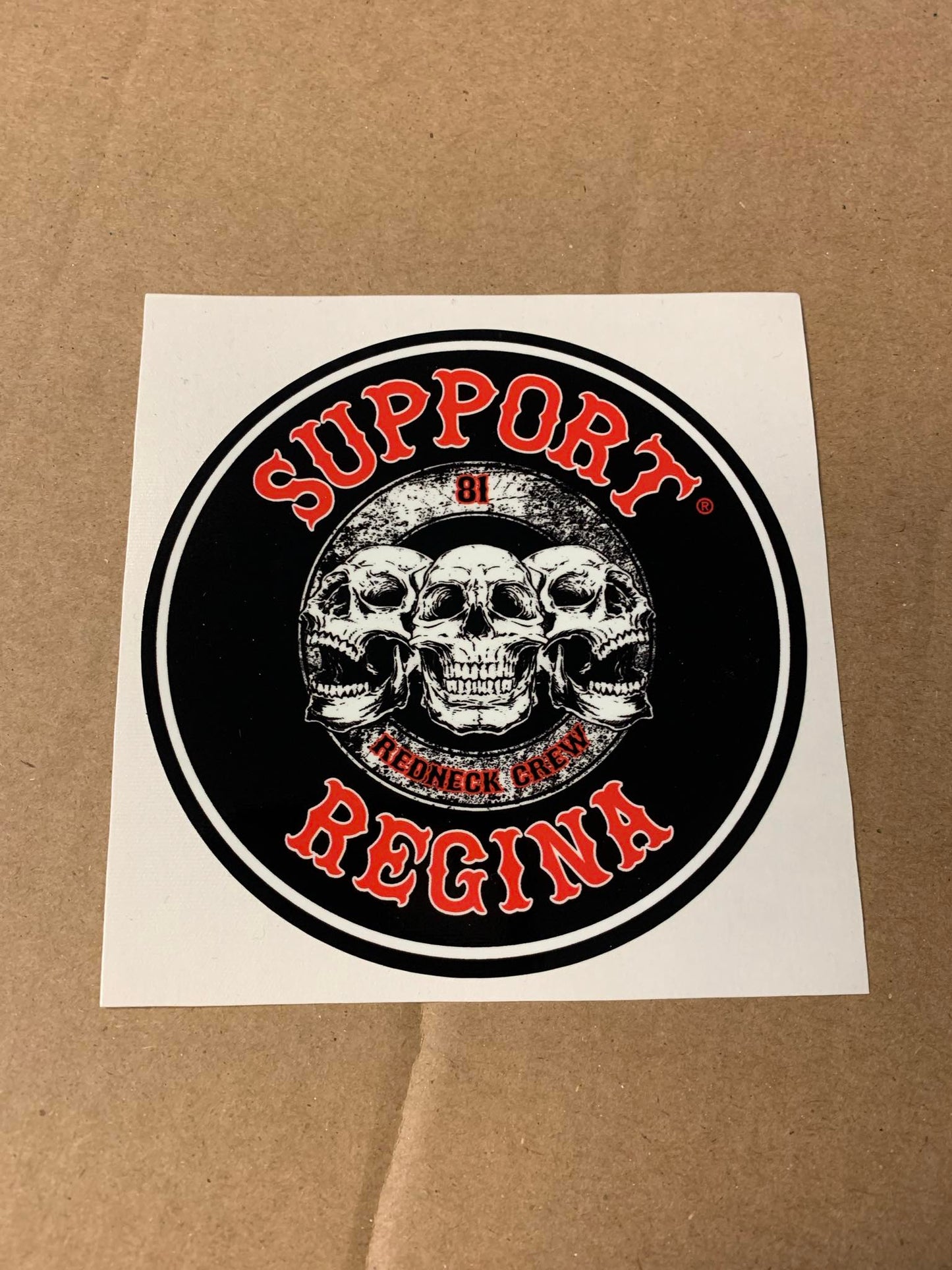 Large sticker