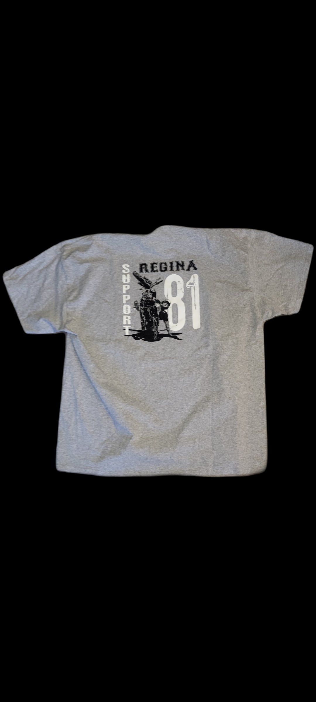 Grey wheelie T